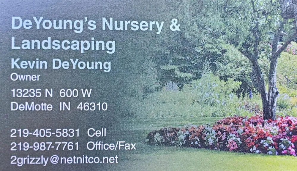 Local yard maintenance with custom design in Demotte, IN by DeYoung's Nursery & Landscaping