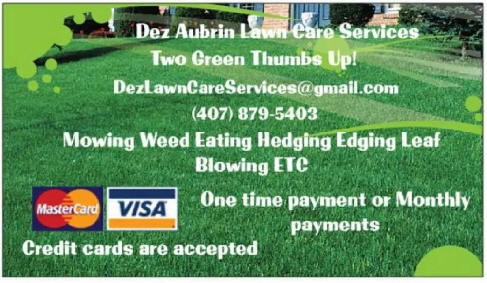 Local outdoor landscaping for beautiful yards in Orlando, FL by Dez Lawn Care Services