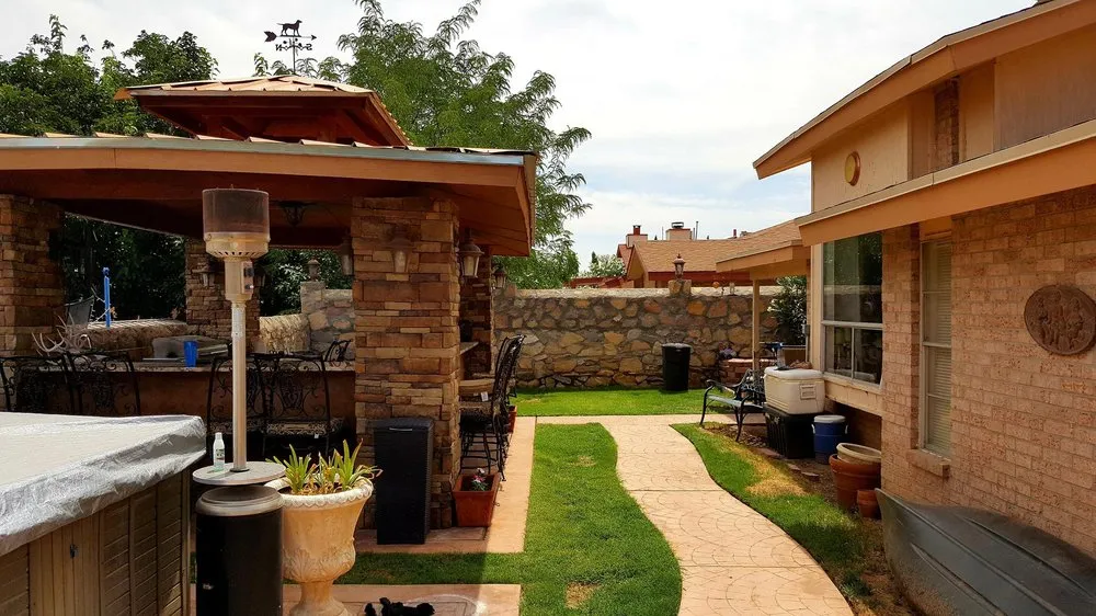 Local outdoor landscaping in El Paso, TX by Dezert Ratz Landscape & Fabrication