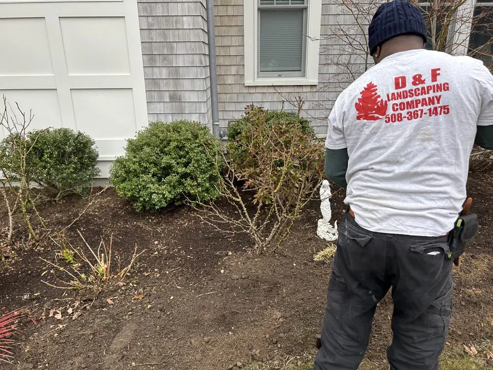 Affordable landscape design in Barnstable, MA by DF Landscaping