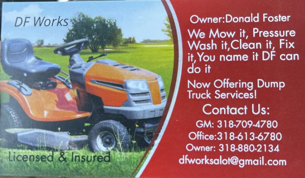 Trusted yard cleanup service in Alexandria, LA - DF Works