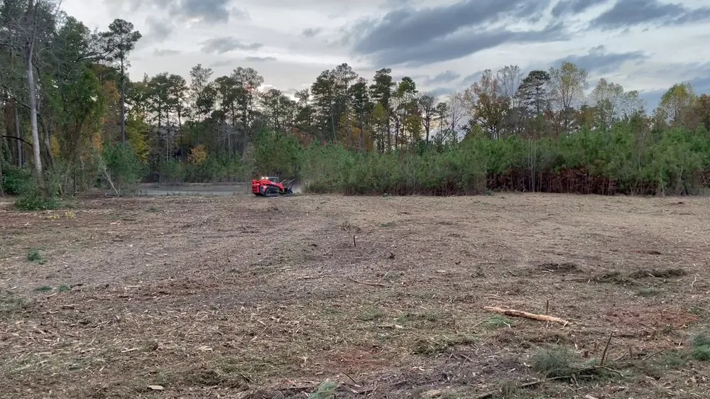 Top-rated lawn mowing service for residential properties in Godwin, NC by DFC Industries