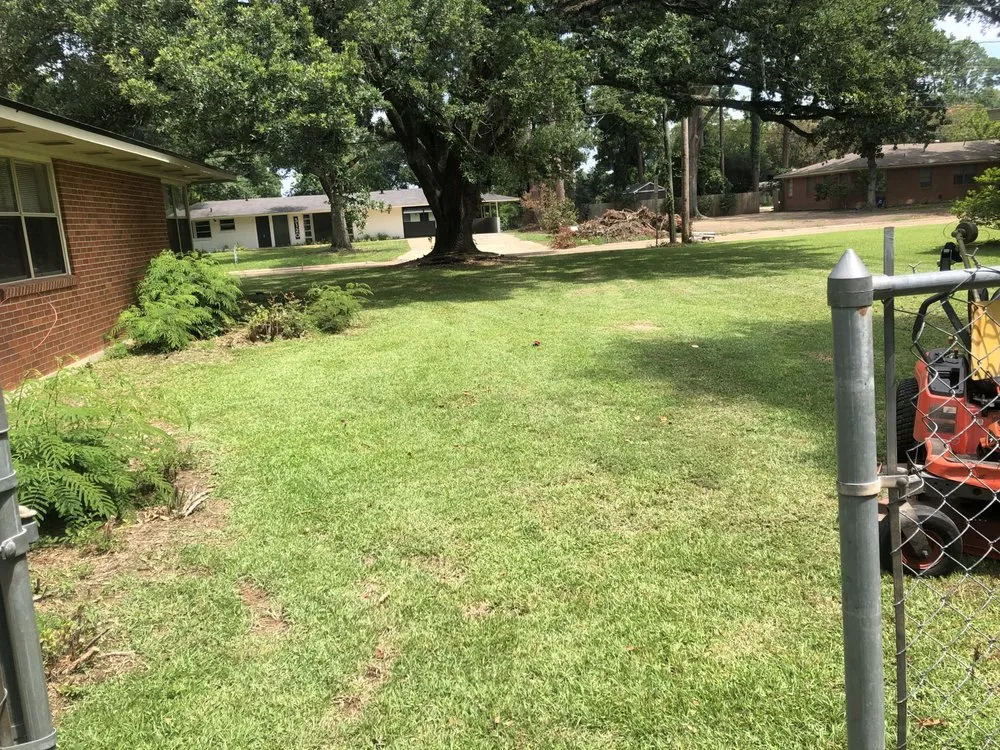 Professional lawn mowing service in Pineville, LA by DFG Landscaping