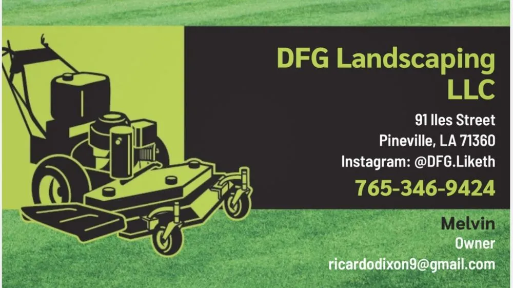 Affordable yard maintenance in Pineville, LA by DFG Landscaping