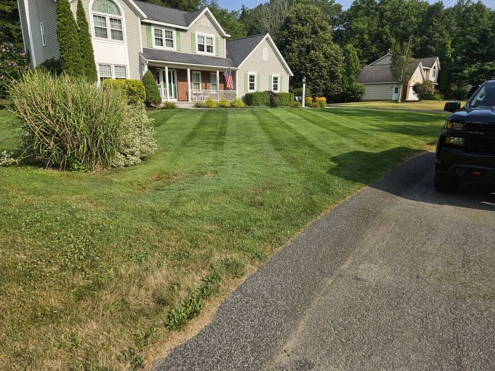 Expert lawn care service in Schenectady, NY by DFJ Landscaping