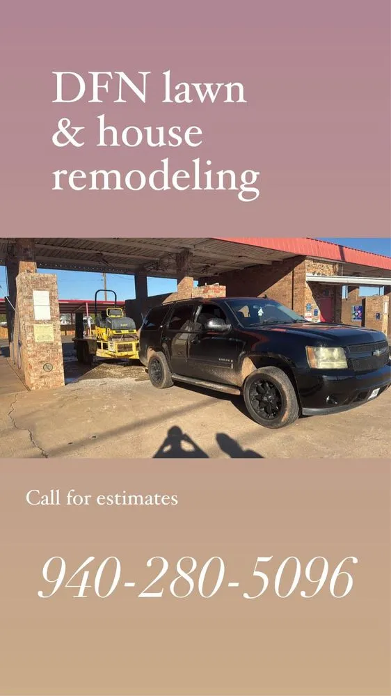 Professional landscape installation in Wichita Falls, TX - Dfn Lawn & House Remodeling