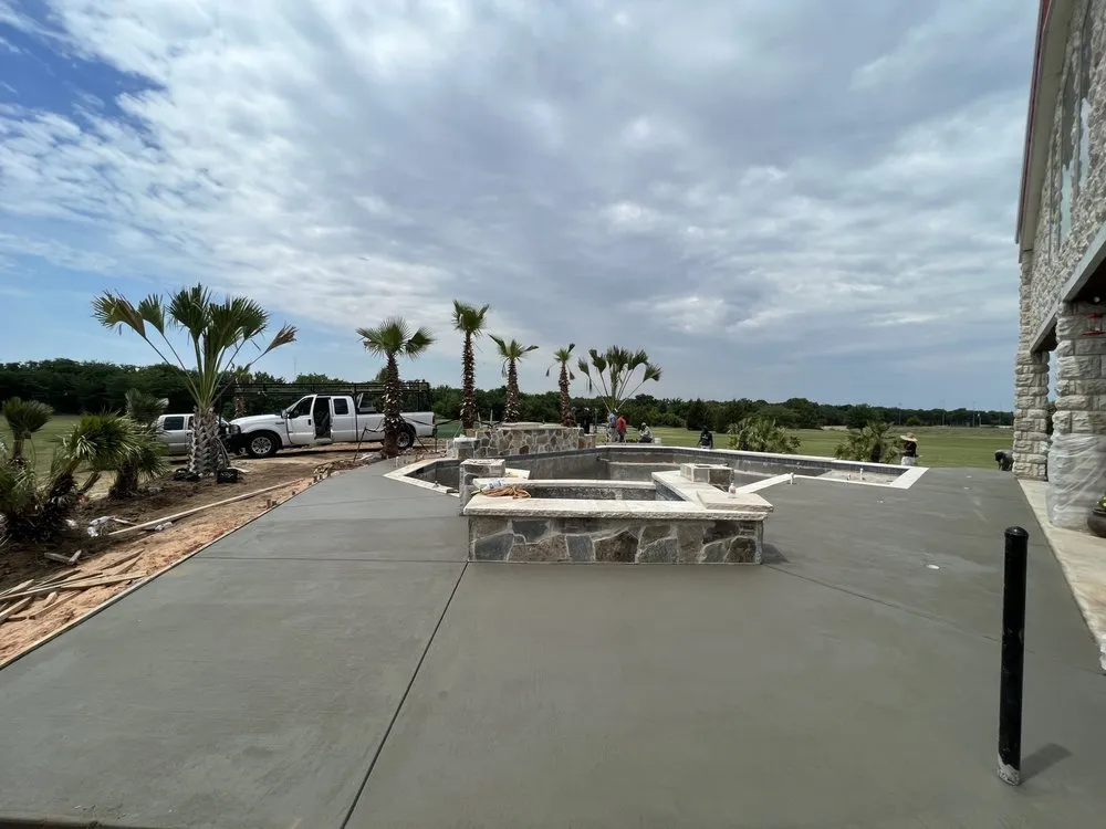 Trusted residential landscaping in Garland, TX by DFW Modesto's Concrete