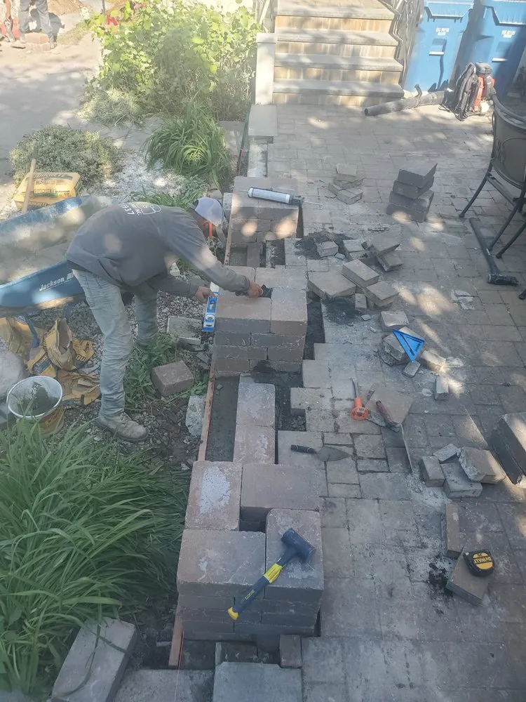 Expert landscape installation for homes across Waltham, MA - D&G Landscape Masonry