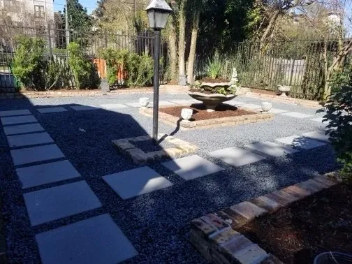 Expert yard cleanup service with custom design in Houston, TX by D&G Landscaping & Design