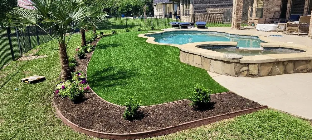 Local lawn mowing service in Houston, TX by D&G Landscaping & Design