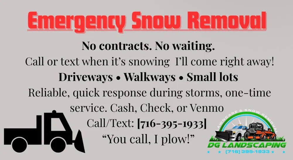 Custom lawn care service experts serving Orchard Park, NY - DG Landscaping