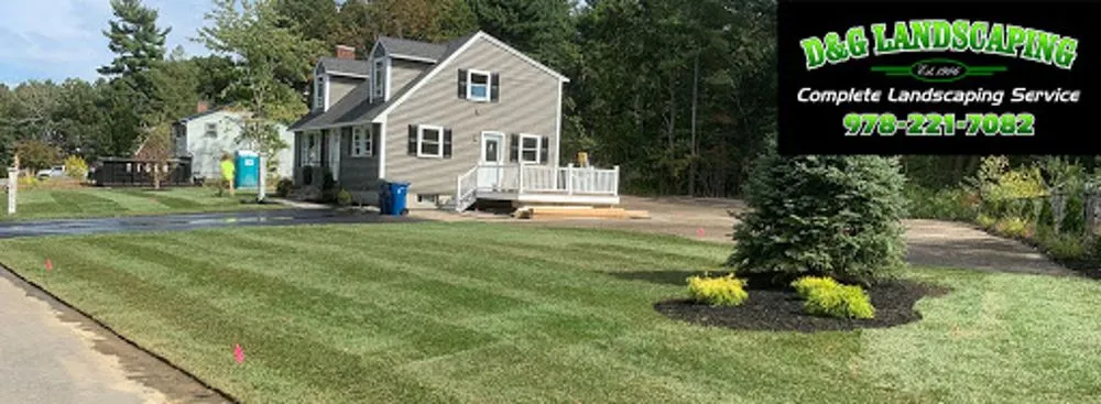 Professional garden landscaping in Tewksbury, MA - D&G Landscaping