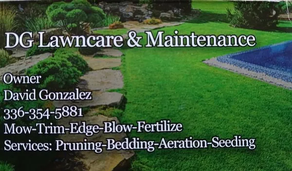 DG Lawncare and Maintenance Logo