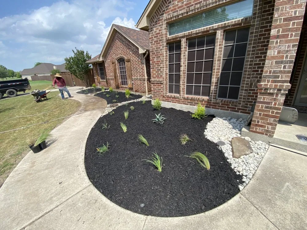 Affordable yard maintenance for residential properties in Fort Worth, TX by DGO Landscaping & Irrigation