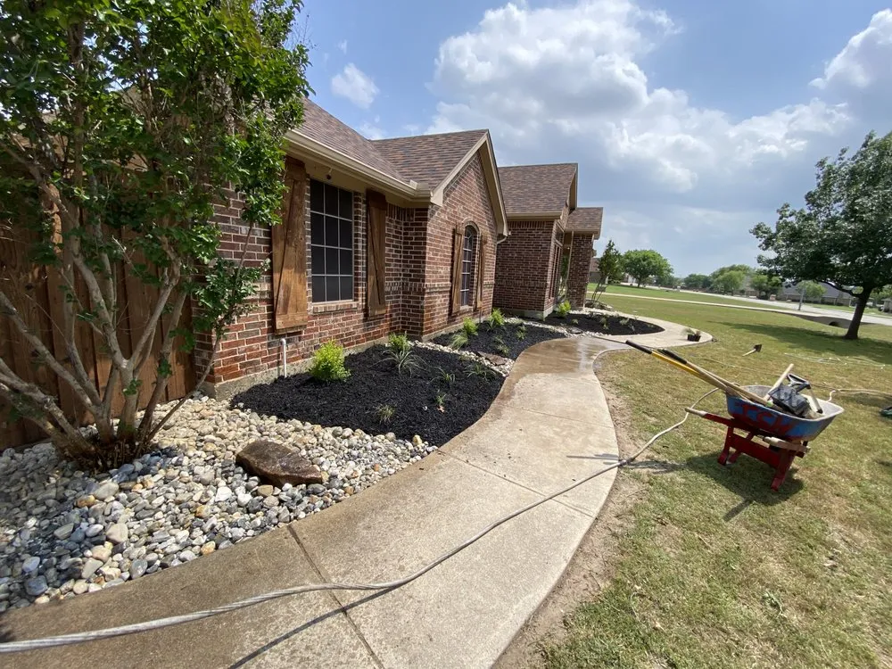 Top-rated residential landscaping with custom design in Fort Worth, TX by DGO Landscaping & Irrigation