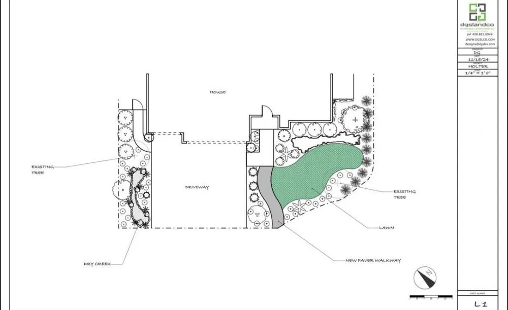 Professional landscape design for year-round maintenance across Santa Clara, CA - DGS Landscape Construction