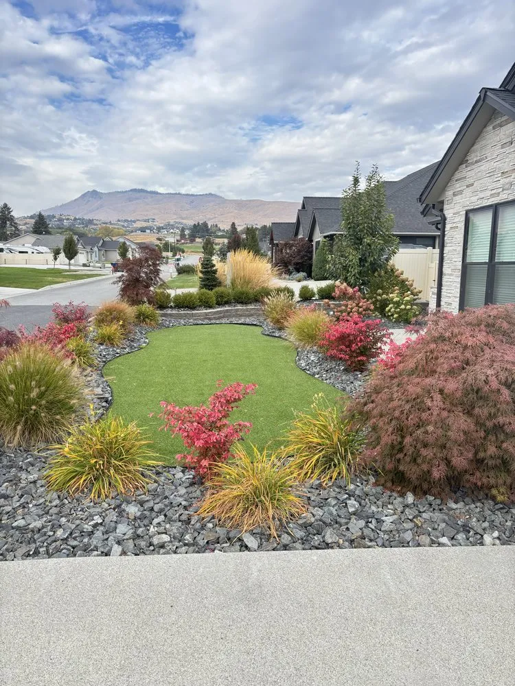Professional yard maintenance with custom design across Cashmere, WA - DGS Landscaping & Irrigation Systems