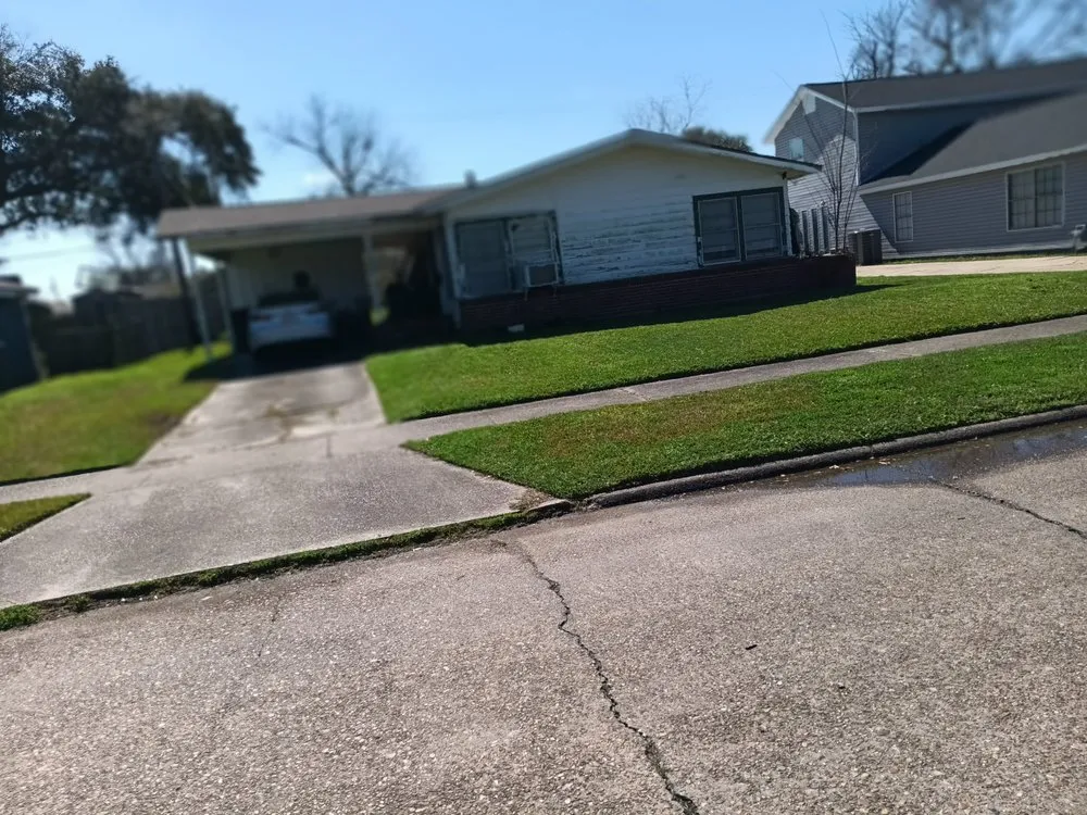 Professional lawn mowing service for outdoor upgrades across Lake Charles, LA - DGT's Services