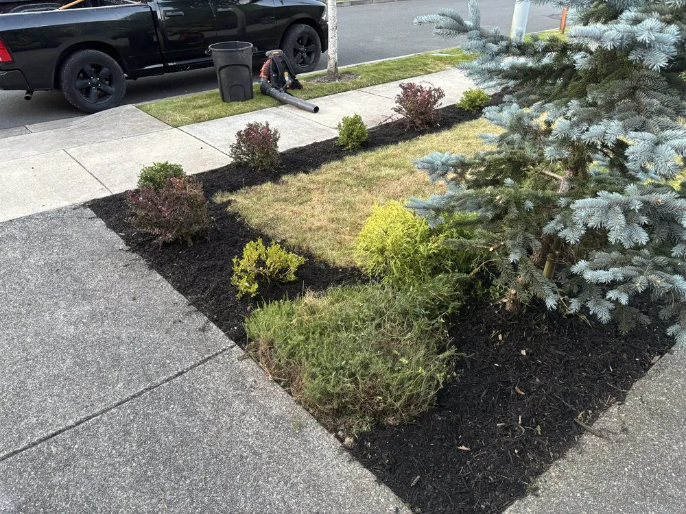 Custom outdoor landscaping in Seattle, WA by DH Hauling and Demo