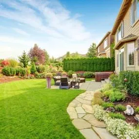 Custom residential landscaping in Middleburg, FL by D&H Jax Service