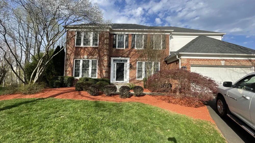 Affordable garden landscaping with custom design in Aldie, VA by DH Landscapes & Site Services