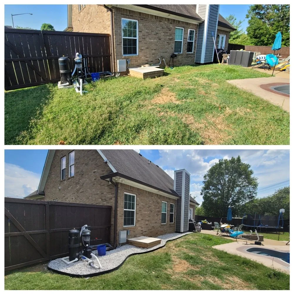 Local landscape installation in Bowling Green, KY by DH Landscaping