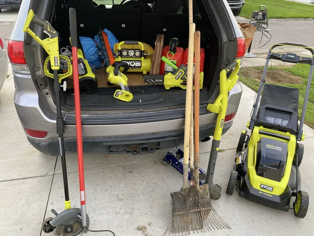 Custom yard cleanup service for beautiful yards in Bruce Township, MI by D&H Landscaping Services
