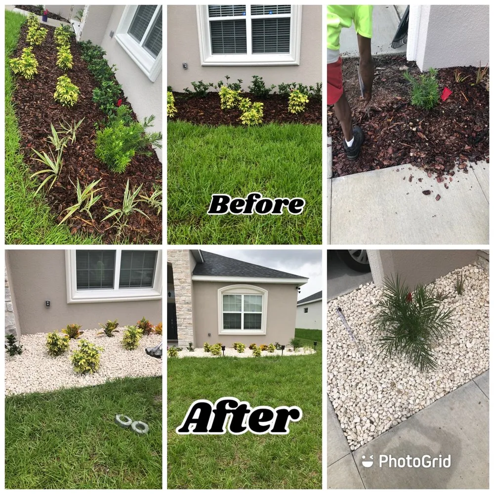 Top-rated landscape installation in Winter Haven, FL - D&H Lawn care and pressure washing services
