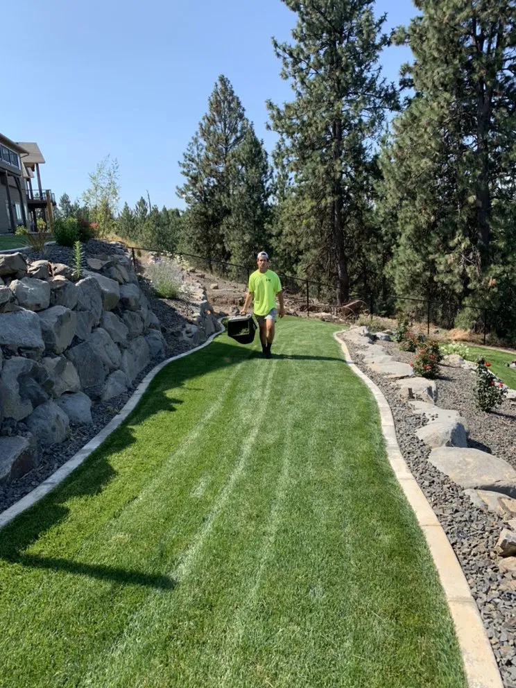 Expert lawn mowing service in Spokane, WA by DH Lawn Care