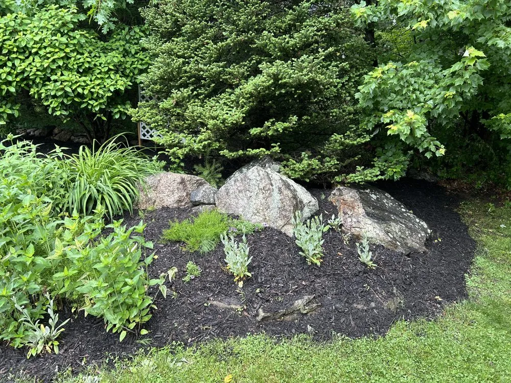 Custom garden landscaping for beautiful yards across Auburn, ME - D&H Lawn Services