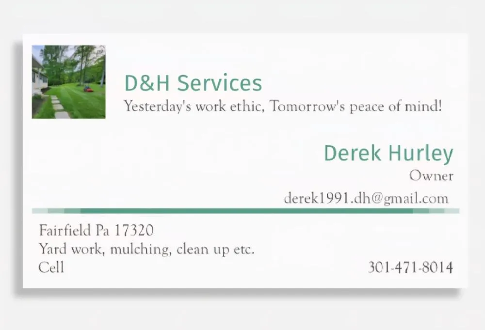 Expert landscaping services near you across Fairfield, PA - D&H Services