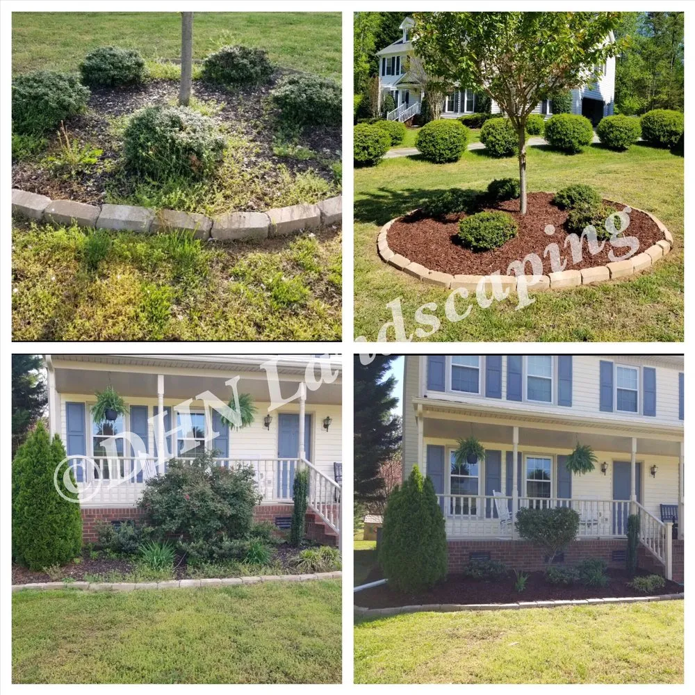 Top-rated yard maintenance for residential properties in Gibsonville, NC by DHN Landscapes & Properties