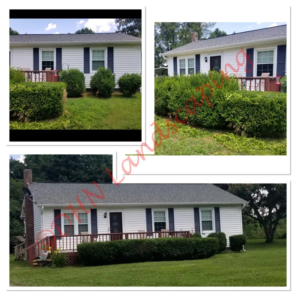 Affordable yard maintenance for homes across Gibsonville, NC - DHN Landscapes & Properties