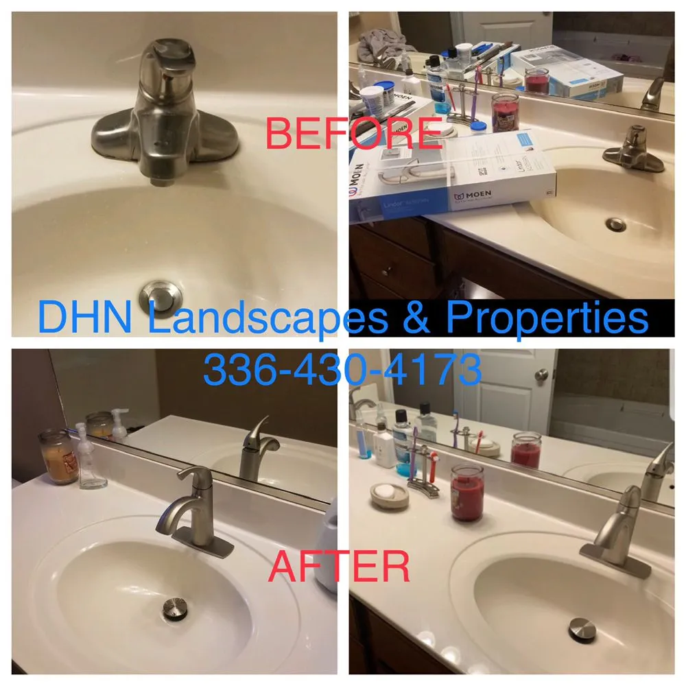 Reliable yard cleanup service for residential properties across Gibsonville, NC - DHN Landscapes & Properties