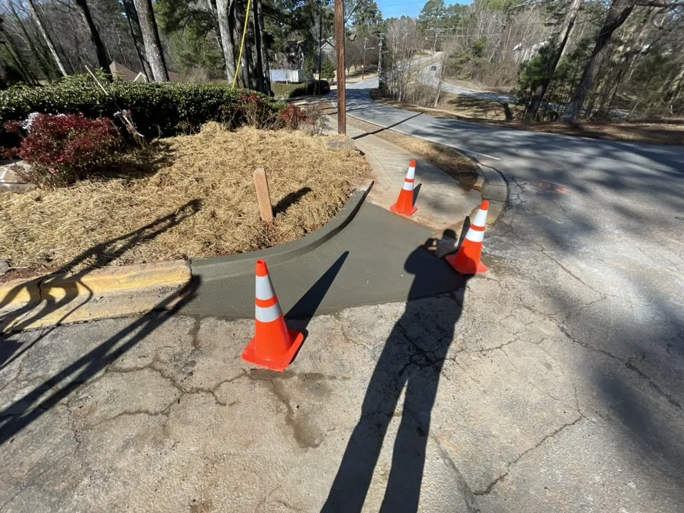 Custom lawn mowing service in Newnan, GA by Diamond Concrete Landscaping And Junk Removal