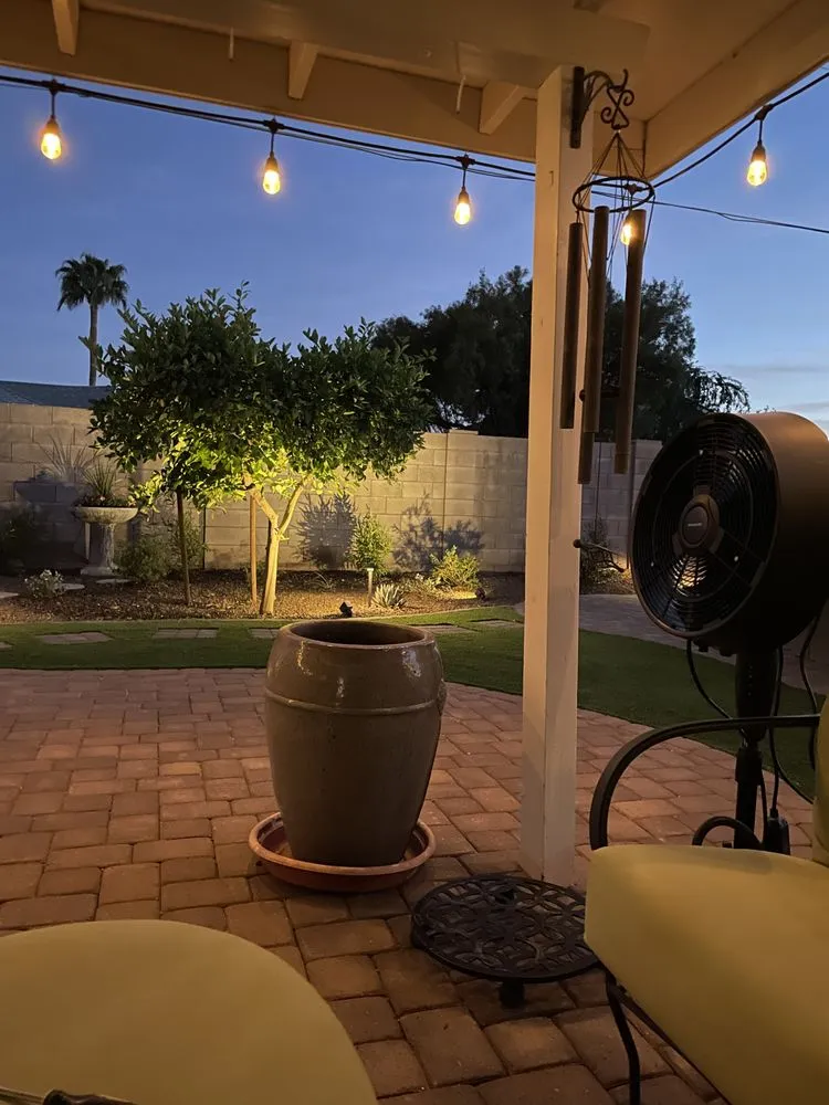 Reliable lawn mowing service with custom design in Phoenix, AZ by Diamond Cut Landscaping