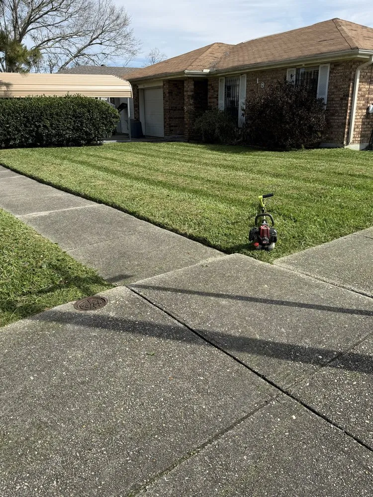 Expert yard cleanup service in Marrero, LA by Diamond Cut Lawn Maintenance