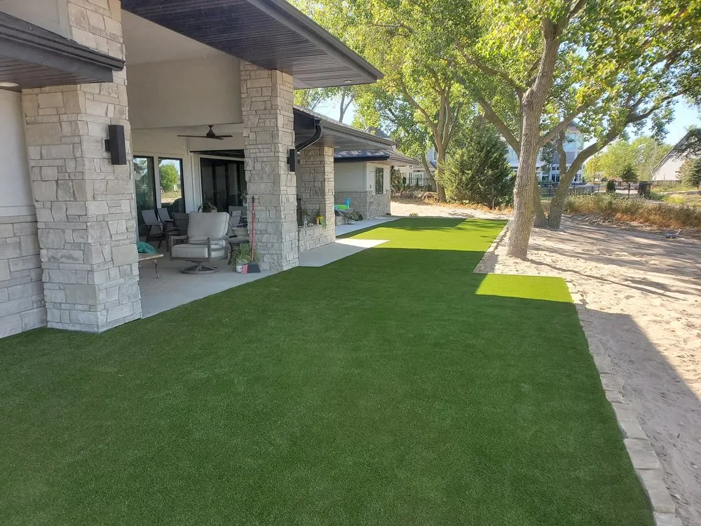 Custom residential landscaping in Omaha, NE - Diamond Cut Lawns