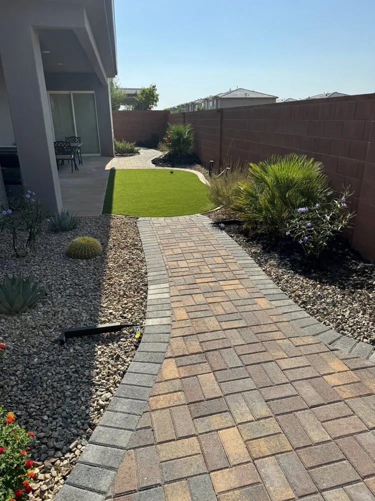 Custom garden landscaping in St. George, UT - Diamond Desert Landscape Group