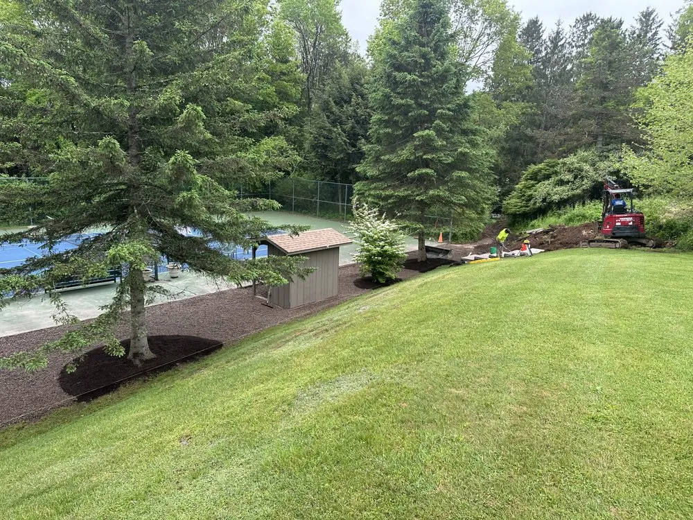 Top-rated outdoor landscaping in Honesdale, PA by Diamond Excavating And Land Management