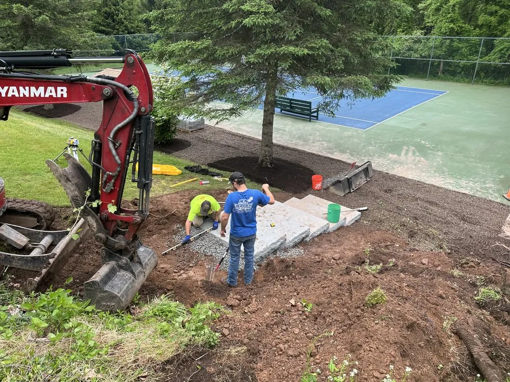 Local residential landscaping experts serving Honesdale, PA - Diamond Excavating And Land Management