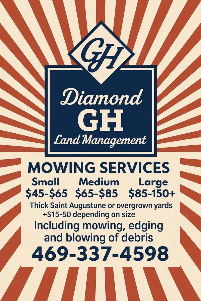 Reliable yard cleanup service for year-round maintenance across New Braunfels, TX - Diamond GH Land Management