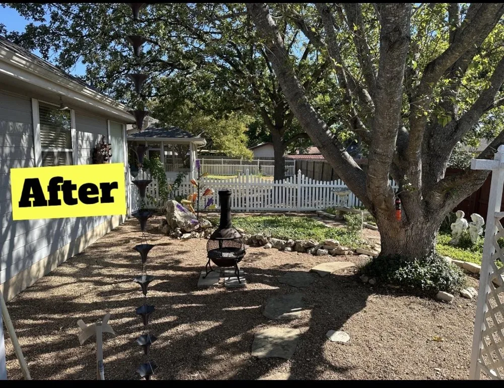 Reliable yard cleanup service for homes in New Braunfels, TX by Diamond GH Land Management