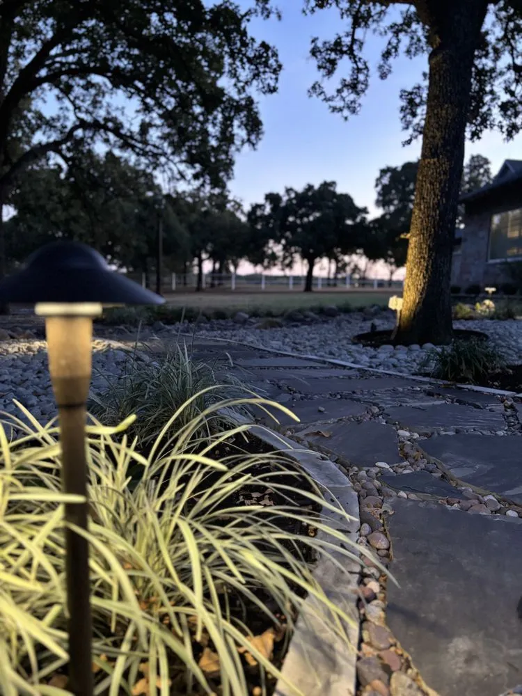 Professional landscape design in Fort Worth, TX by Diamond H