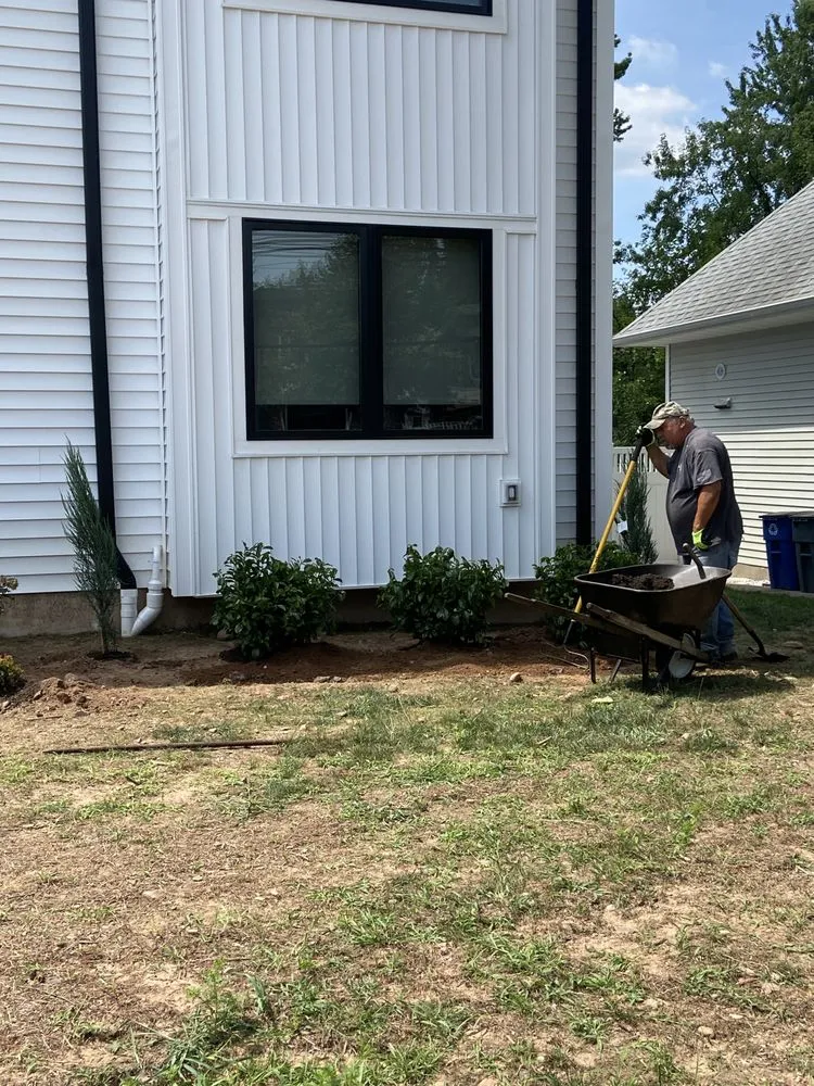 Custom landscape design with custom design across River Edge, NJ - Diamond Landscaping & Design