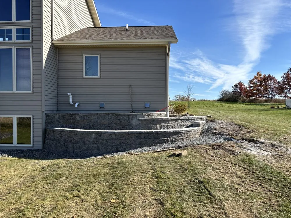Trusted landscape design with custom design in Athens, WI by Diamond Landscaping