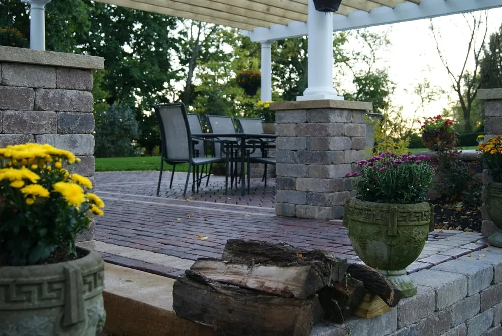 Custom garden landscaping with custom design across Pittsburgh, PA - Diamond Landscaping