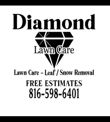 Diamond Lawn Care Logo