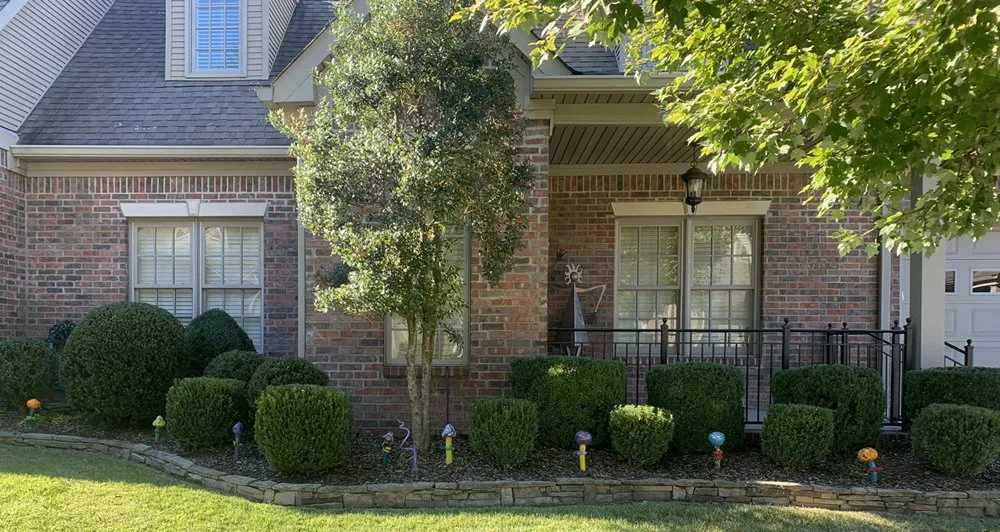 Reliable lawn mowing service for year-round maintenance in Conway, AR by Diamond Lawn