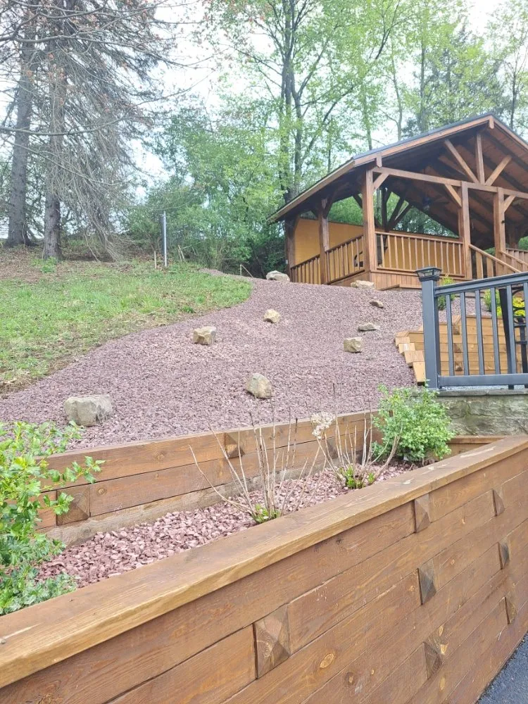 Affordable residential landscaping for beautiful yards in Windber, PA by Diamond lawn service